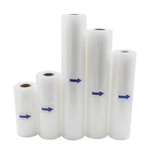 Легкообрабатываемая резанием термообрабатывающая вакуумная уплотнитель Еда Saver сумки Саран Обёрточная бумага Еда сумки для хранения