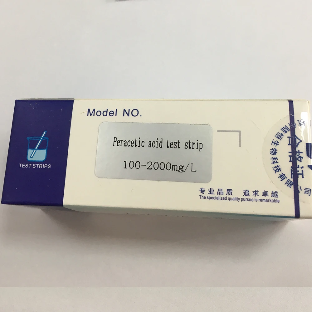

Test Strips Peracetic Acid Test Strip Water Hardness Testing Tool Used In Various Appliances And Environmental Disinfection
