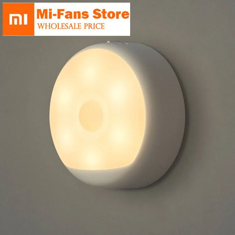 Новый оригинальный Xiaomi Mijia Yeelight светодиодный ночник Инфракрасный магнитный с