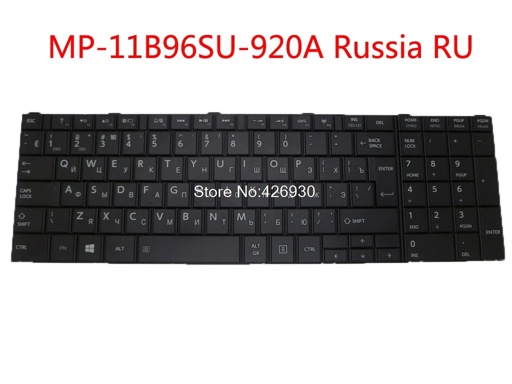Ноутбук RU JP US SP с клавиатурой для Toshiba Satellite L50 A S50 России японской английской