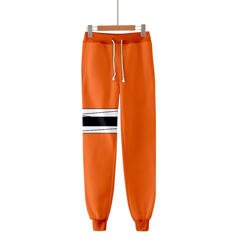 3D Naruto autumn winter sports pants unisex role-playing casual harajuku sweatpants plus velvet thickening hip hop trousers