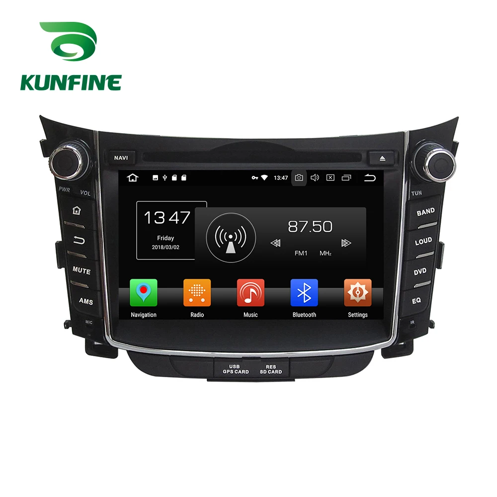 

Octa Core 4GB RAM Android 8.0 Car DVD GPS Navigation Multimedia Player Car Stereo for Hyundai I30 2011-2016 Radio Headunit WIFI
