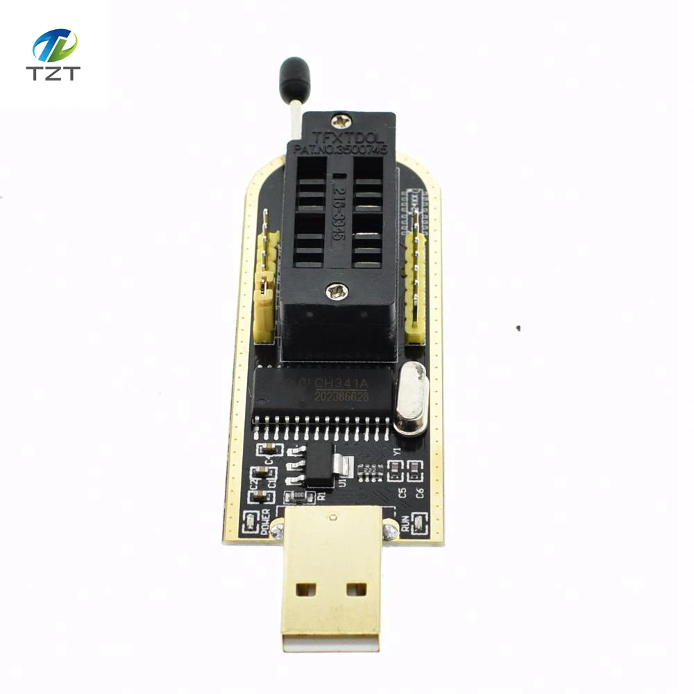 1pcs Smart Electronics CH340 CH340G CH341 CH341A 24 25 Series EEPROM Flash BIOS USB Programmer with Software& Driver