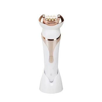 

Surker 4 In1 Rechargeable Women Electric Shaver Epilator Facial Hair Remover Epilator Shaver Face Clean Brush Massager For Wom