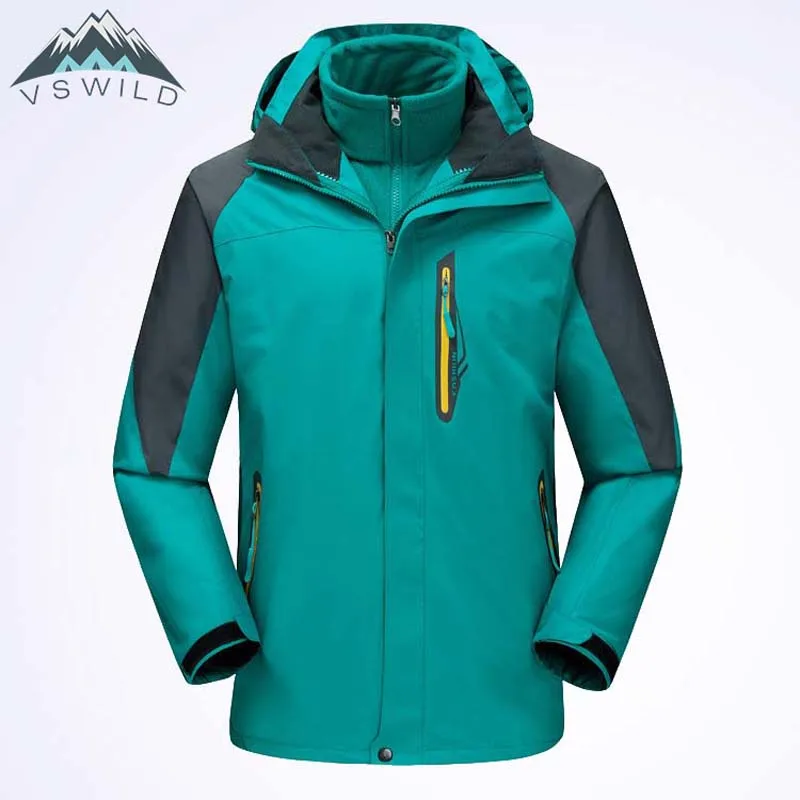 

Outdoor Sports Suit Men Waterproof Breathable Mountaineering Men Clothing Cardigan Warm Wear-resisting Ski-wear Autumn 2018 New
