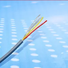 2/3/4 жильный экранированный провод 26AWG аудио линия сигнальный кабель аудио кабель экранированный провод многоядерный аудио кабель для усилителя