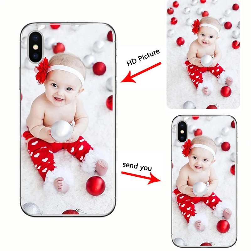 

Custom Phone Cases Name DIY Design Silicone Soft Cover for iphone 5 6 7 8 X for Samsung S10 Lite S8 S9 plus Note 9 A6 A8 2018