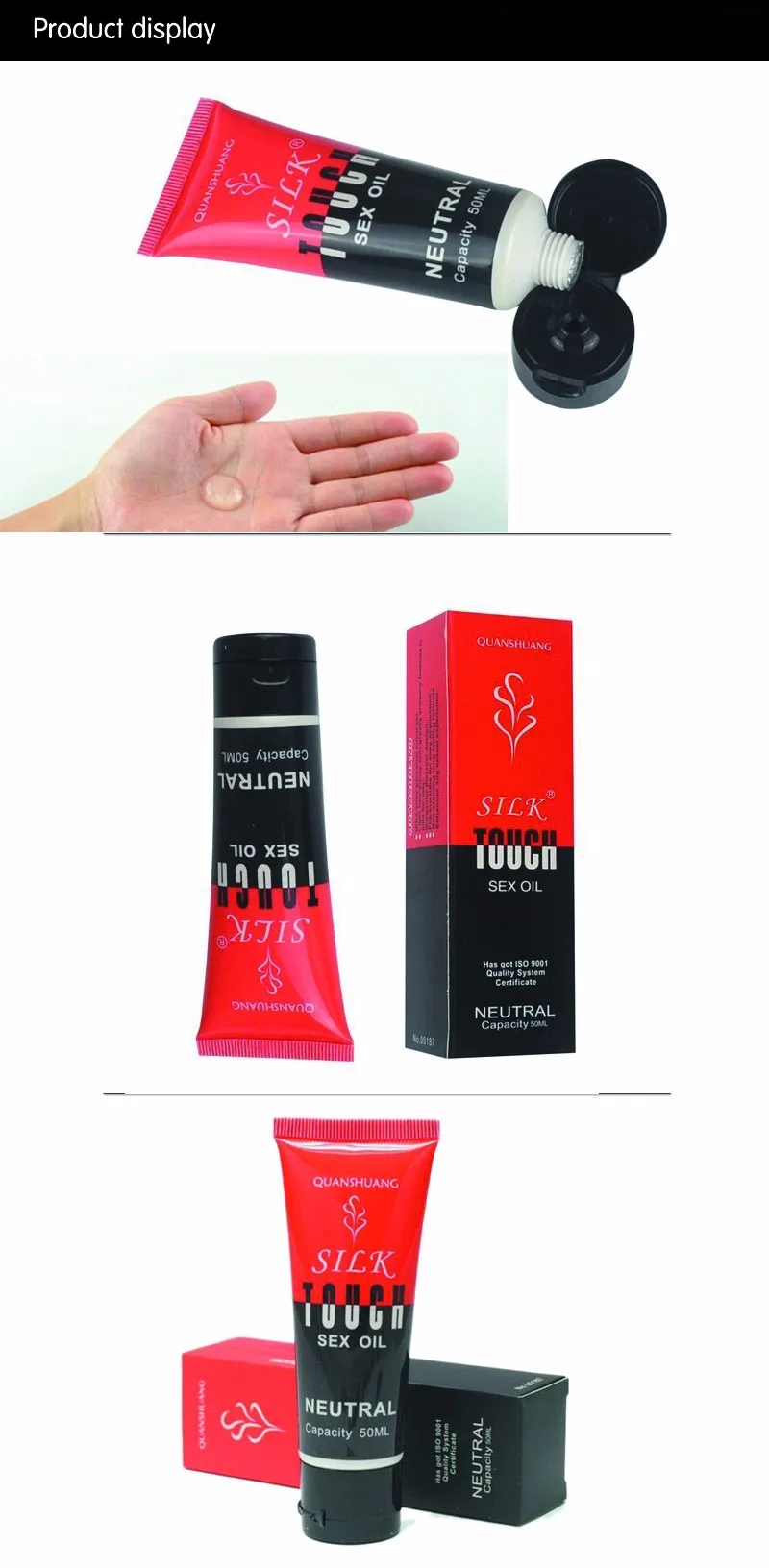Silk touch Anal pleasure L Gay dedicated Lubricant Silky smooth Increase flexibility anal Relieve pain Sex Toy 2
