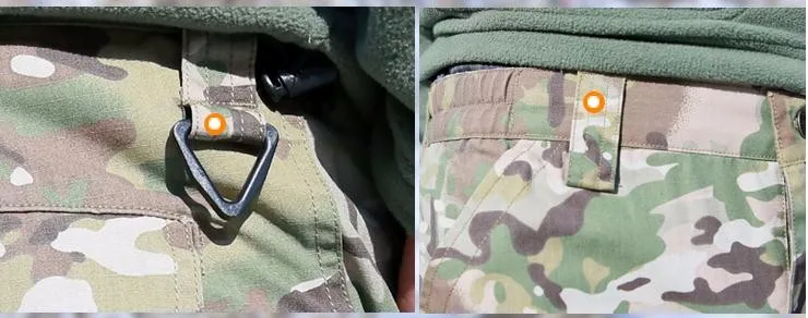 Militar стиль Rip-stop водонепроницаемые уличные тактические брюки мужские камуфляжные армейские военные брюки карго тефлоновые карманы армейские брюки