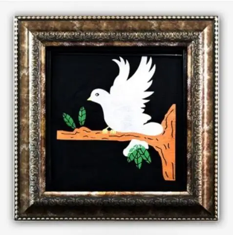 

Delux Dove Picture To Real Dove Magic Tricks Comedy Stage Magic Appearing Dove Frame Gimmick Props For Professional Magicians