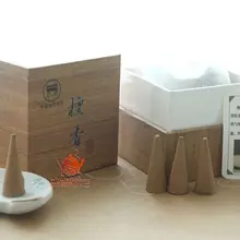 Благовония из сандалового дерева cones.24 конусов+ 22 мин. травяные благовония. Известный Гучэн благовония. Настоящий Сандал источники, лучшее качество гарантированно