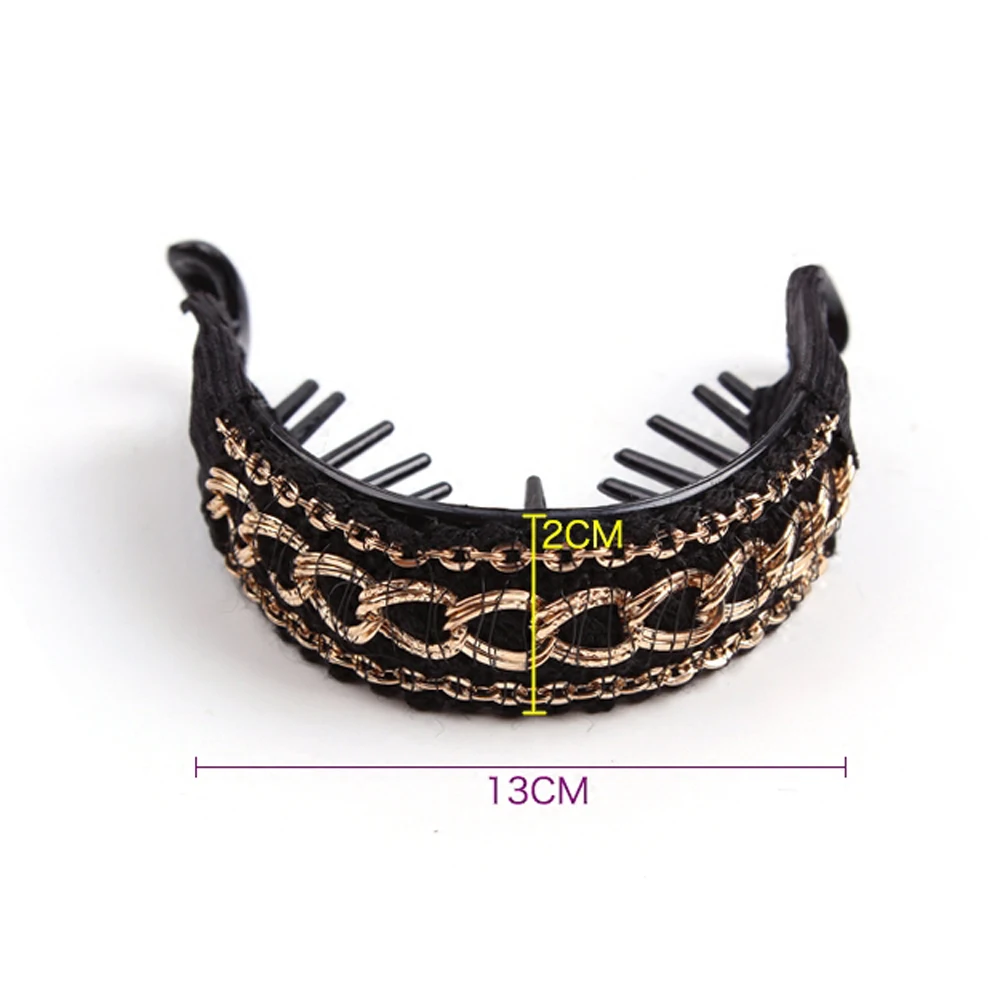 Women Hairdress Hair Clips Large Hairpins Cute Ties Banana Crabs Claws Ponytail Hold Clamp Hair Accessories Hair Clips for Women