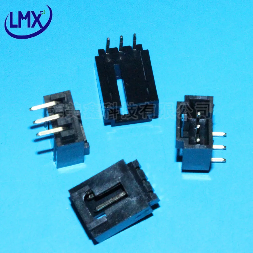 

20pcs CD-ROM 3P MX2.54 DuPont belt buckle 90 degree single row socket spacing 2.54MM