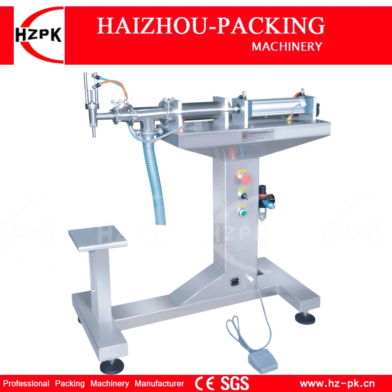 HZPK Floor Type Single Head Water Filling Machine Vertical Steel Machine Bottle Filling Machine Small Packer 50-500ml G1LYD500 HZPK Floor Type Single Head Water Filling Machine Vertical Steel Machine Bottle Filling Machine Small Packer 50-500ml G1LYD500