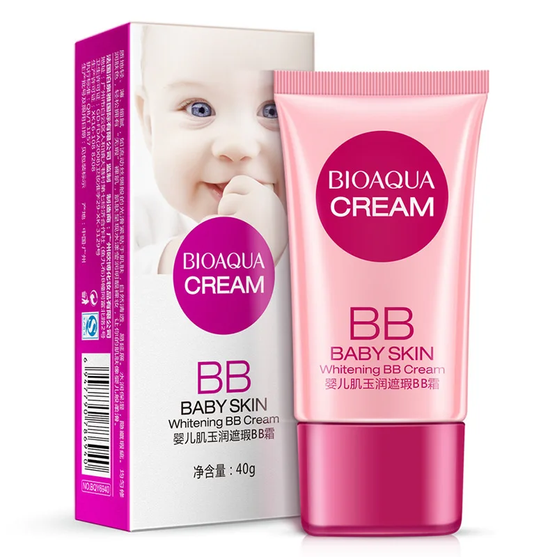 BIOAQUA Baby Skin BB крем основа для лица макияж Уход Макияж отбеливающий консилер увлажняющие жидкие отбеливающие косметические средства для основы