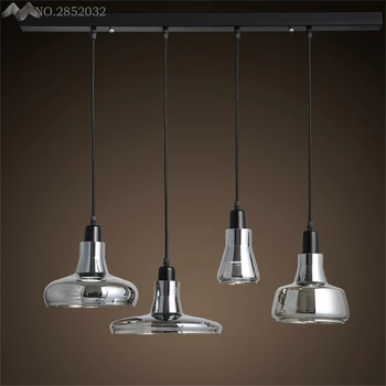 

JW Retro Pendant Lamp Glass American Country Loft Iron Bucket Mediterranean Bar Warehouse Light Pendant E27 Lighting Fixtures