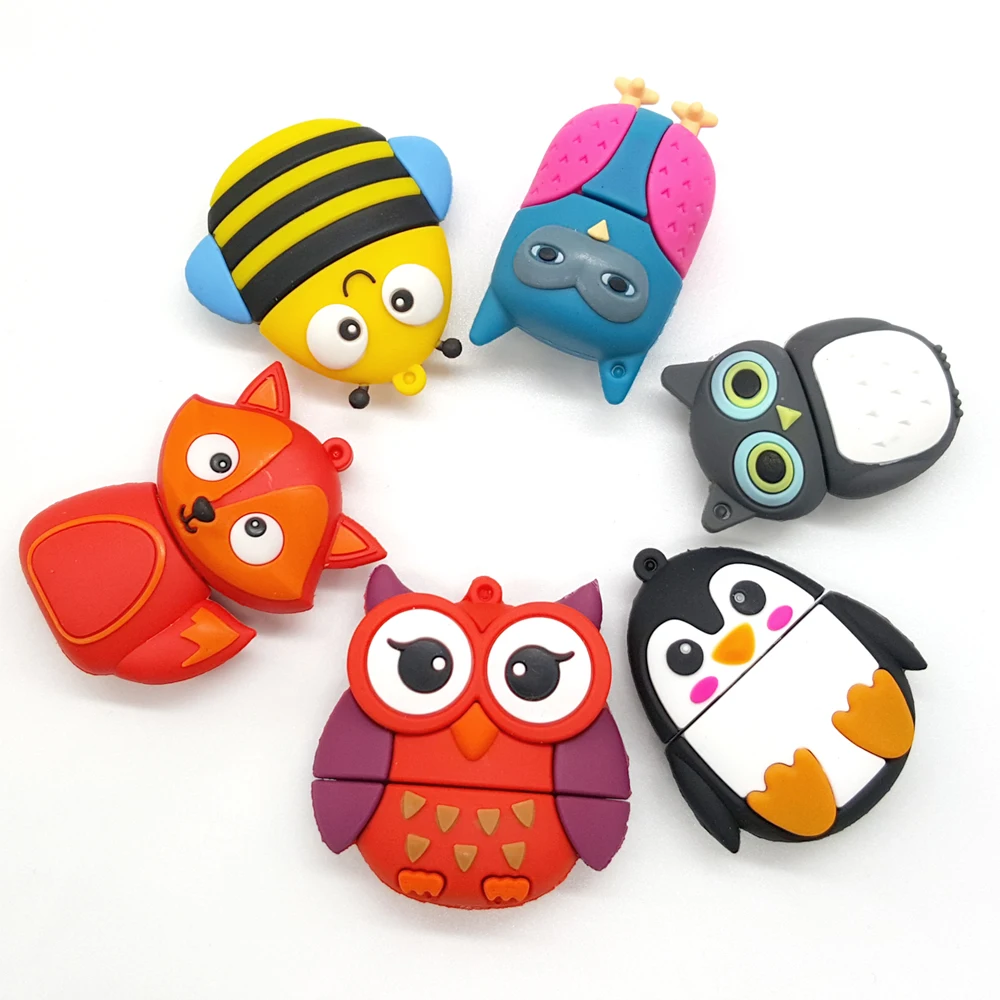 Cartoon USB 2.0 OTG Adapter Usb Flash Drive Pig Pen drive 4GB 8GB 16GB 32GB 64GB 128GB Animals U Disk Pendrives Memory Stick Cartoon USB 2.0 OTG Adapter Usb Flash Drive Pig Pen drive 4GB 8GB 16GB 32GB 64GB 128GB Animals U Disk Pendrives Memory Stick
