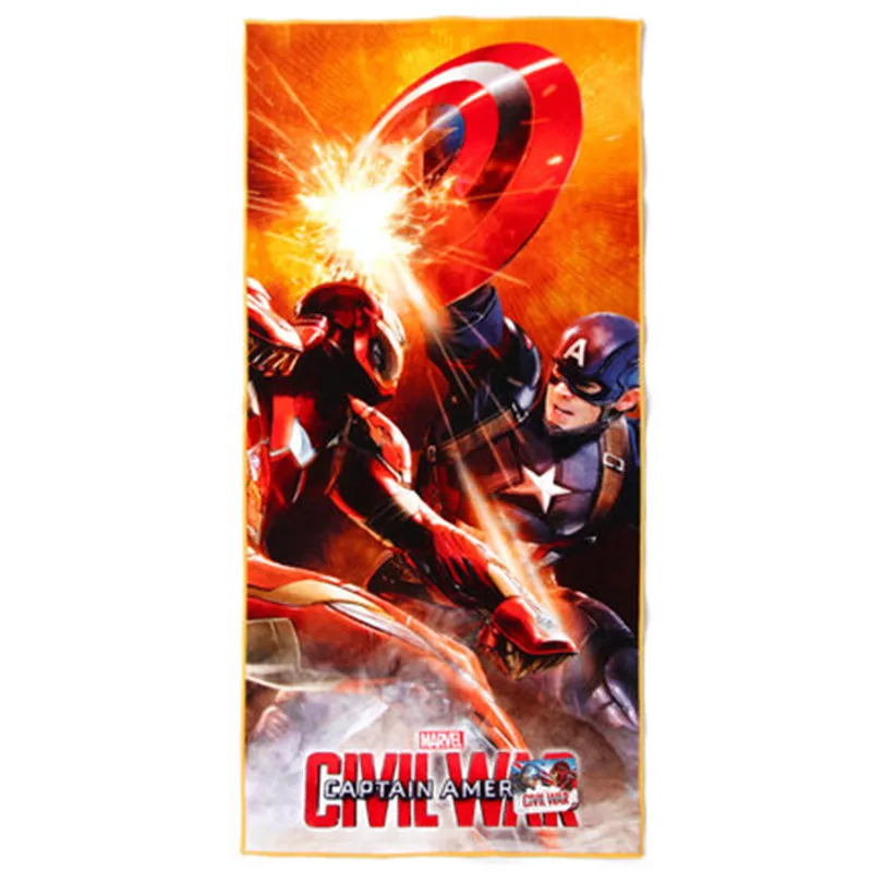 Полотенце для лица Disney Marvel Avengers быстросохнущее спортивное полотенце путешествий