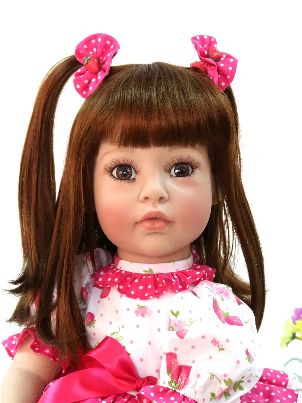 NPK 2" /60 см Bebe живой силикон Reborn Baby малыш кукла принцесса для девочек игрушки для детей девочки Adoras подарок на день рождения куклы