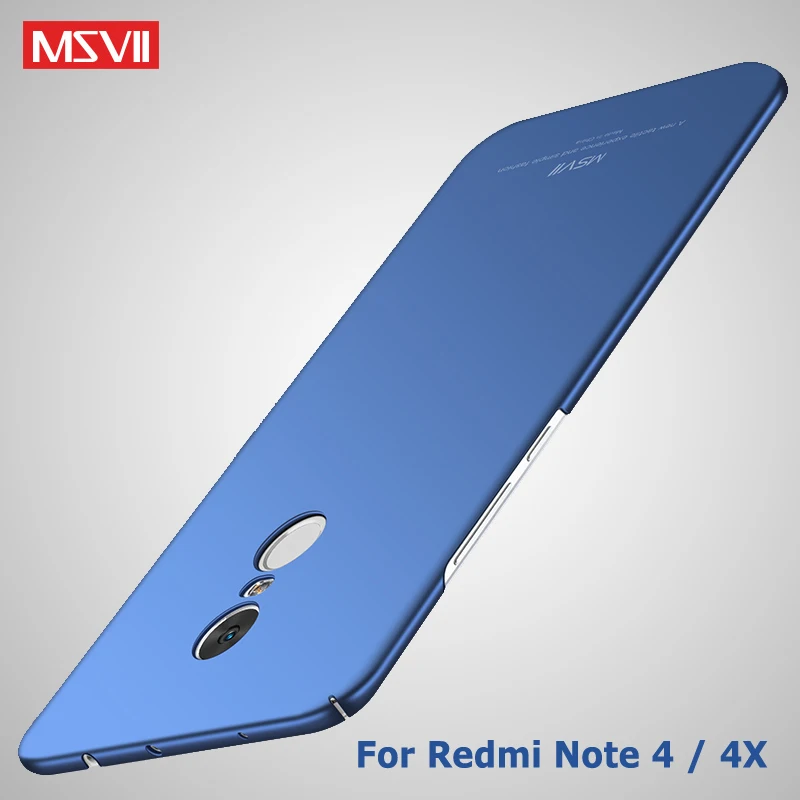 

MSVII Cases Xiaomi Redmi Note 4 4X Case Cover Slim Skin Coque Xiomi Redmi Note4 Case Hard PC back Cover Redmi Note 4 X Cases