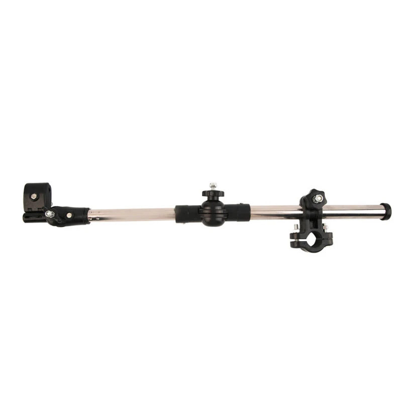 Stainless Steel Umbrella Stands Holder for Any Angle Swivel Wheelchair Bicycle Umbrella Connector Stroller Rain Gear Tool