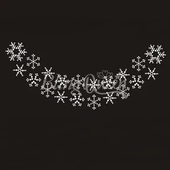

BlingQueen 25PCS/LOT Korean Rhinestone Motifs Neckline Design