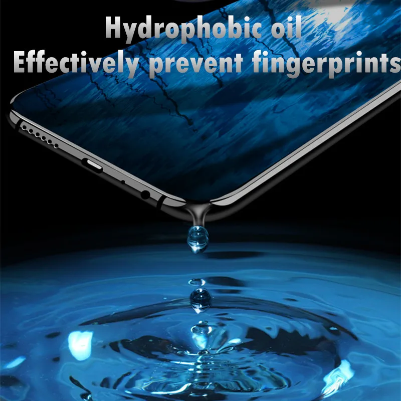 Защитное стекло на весь экран для samsung A6 A7 A8 A9 2018 закаленное Samsung galaxy A30 A50 A70 Plus