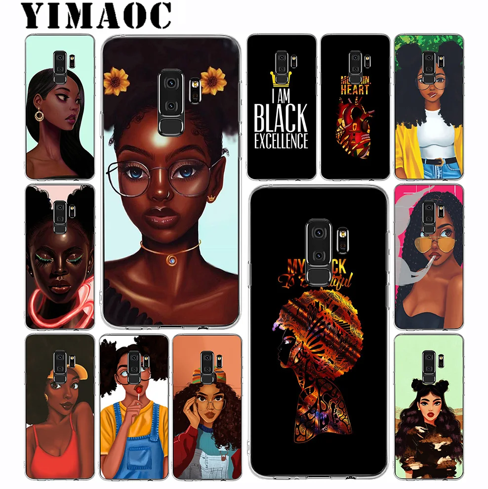 YIMAOC 2 bunz меланина попсовое Мягкий силиконовый чехол для samsung Galaxy S10 S10E S9 S8 плюс S7 S6