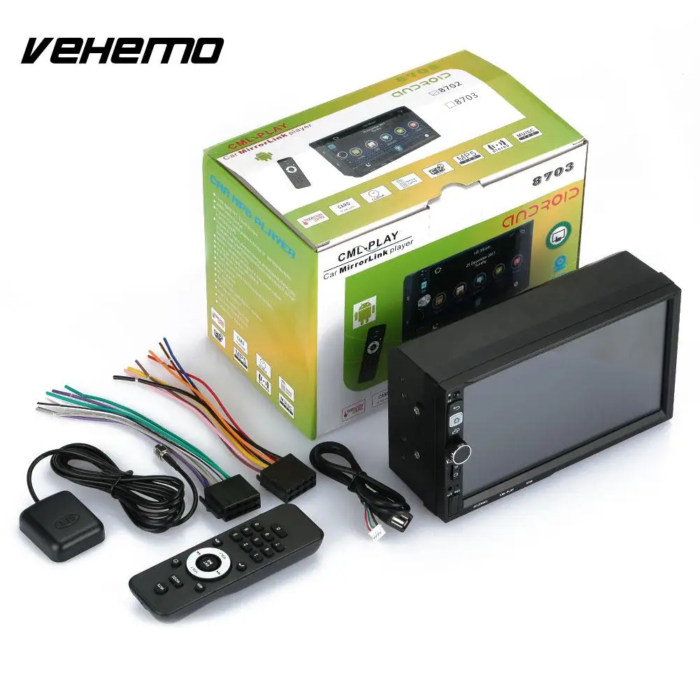 

Vehemo Touch Screen Car MP5 FM Radio MP5 Player WIFI for Car Player TF AUX for Car Electronics