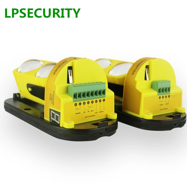 LPSECURITY от 30 до 100 м светодиодный индикатор IR детектор с 2 лучами наружный ИК датчик