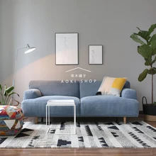 Нордический геометрический узор ручной работы шерстяной ковер для гостиной диван чайный столик одеяло ковер