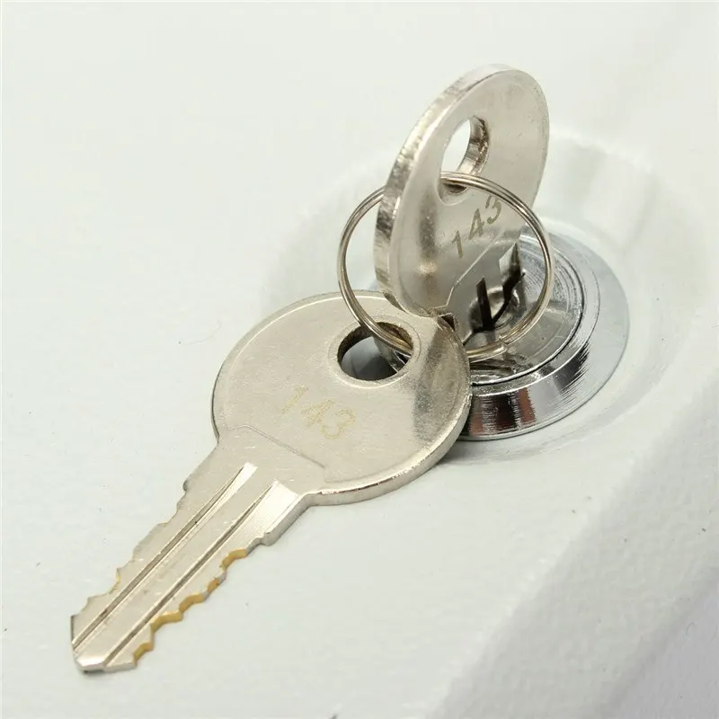 LESHP ключ Шкатулка-комод 20 меток Fobs настенный запираемый Безопасный металлический шкаф Сейф для дома управление собственностью компании