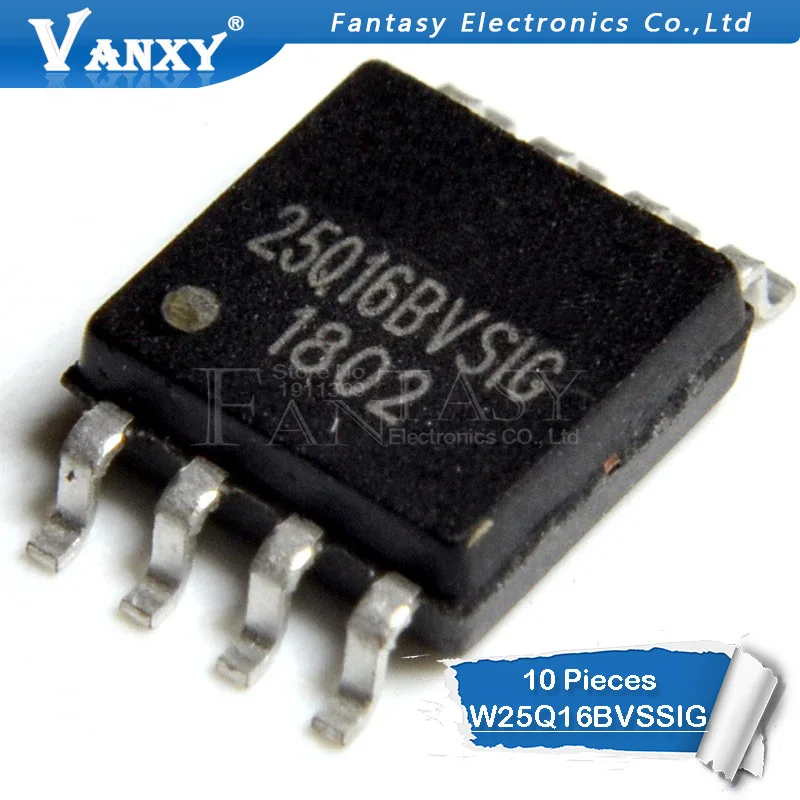 

10PCS W25Q16BVSSIG SOP8 W25Q16 25Q16BVSIG SMD W25Q16BVSIG SOP-8 new and original IC