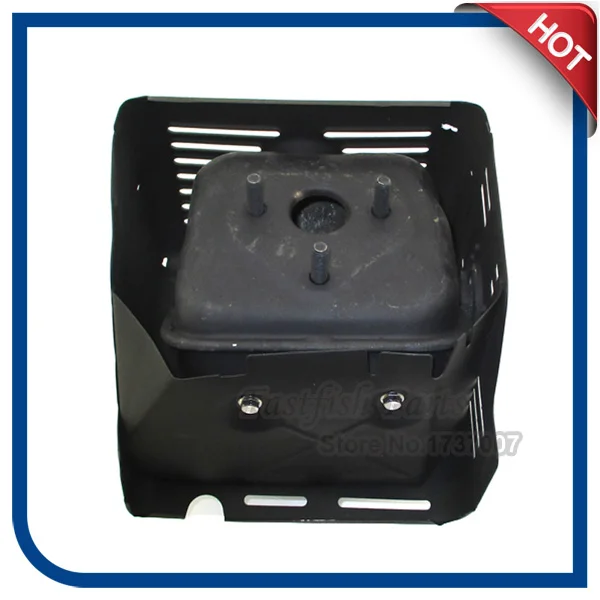 Muffler With Heat Sheild Fits Honda 11HP GX340 13HP GX390 on Aliexpress