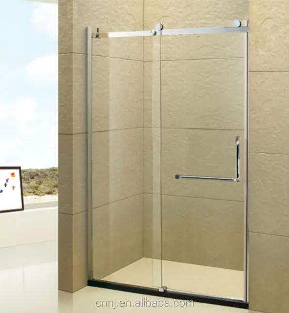 Simple glass shower door partition door frame shower door shower