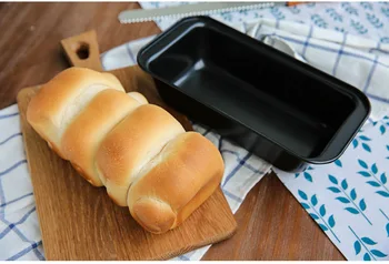 

1PC DIY Handmade Mold Carbon Steel Cake Mould Rectangular Toast Mold Bread Molds Maker Baking Mold Cake Tool ELB 102
