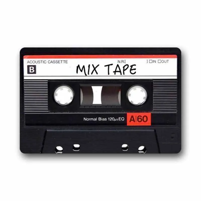 

Personalized Mats Cool And Special Design Cassette Tape Indoor/outdoor Floor Mat Doormat 23.6"(L) x 15.7"(W)