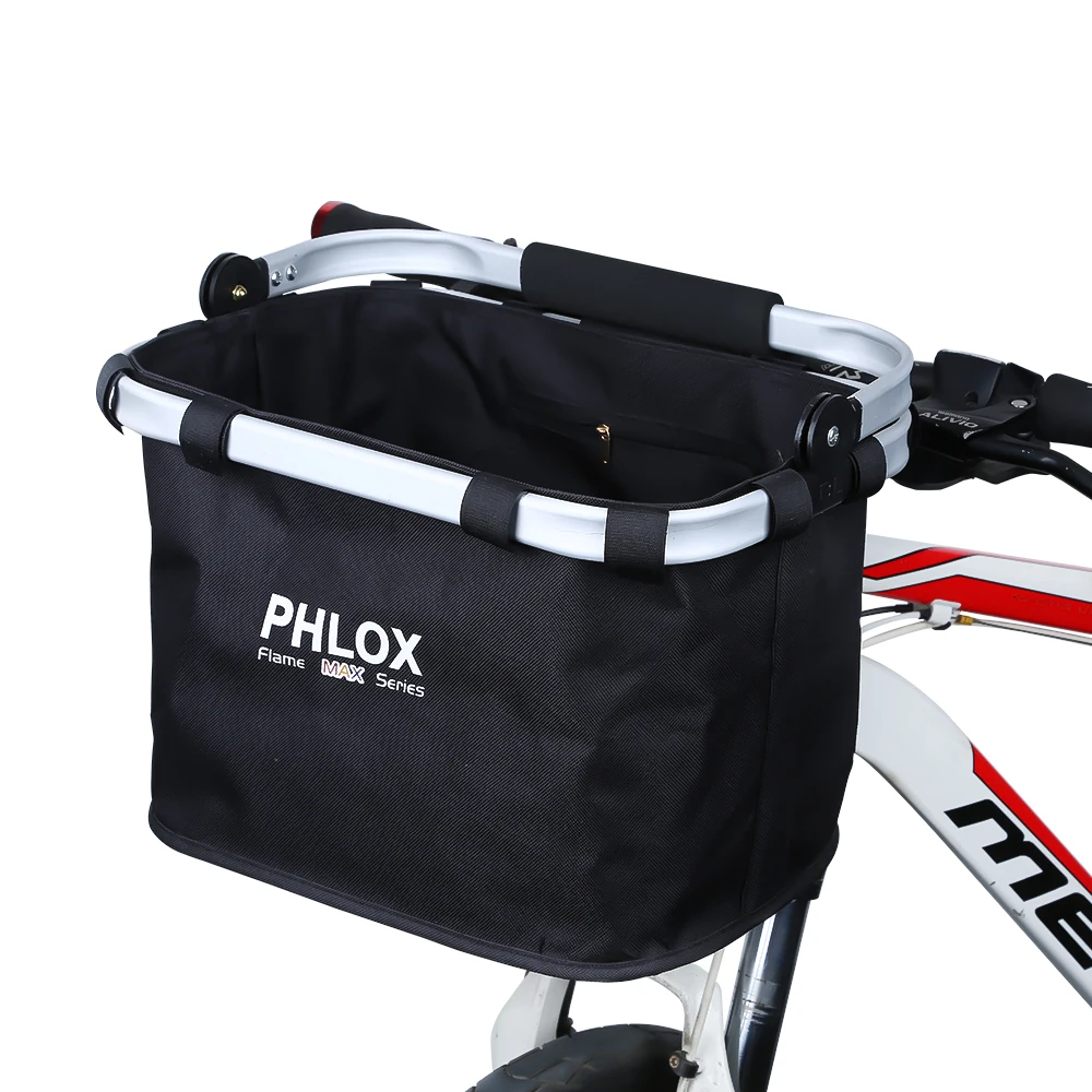 Before the bike basket basked mountain bike car folded basket laden