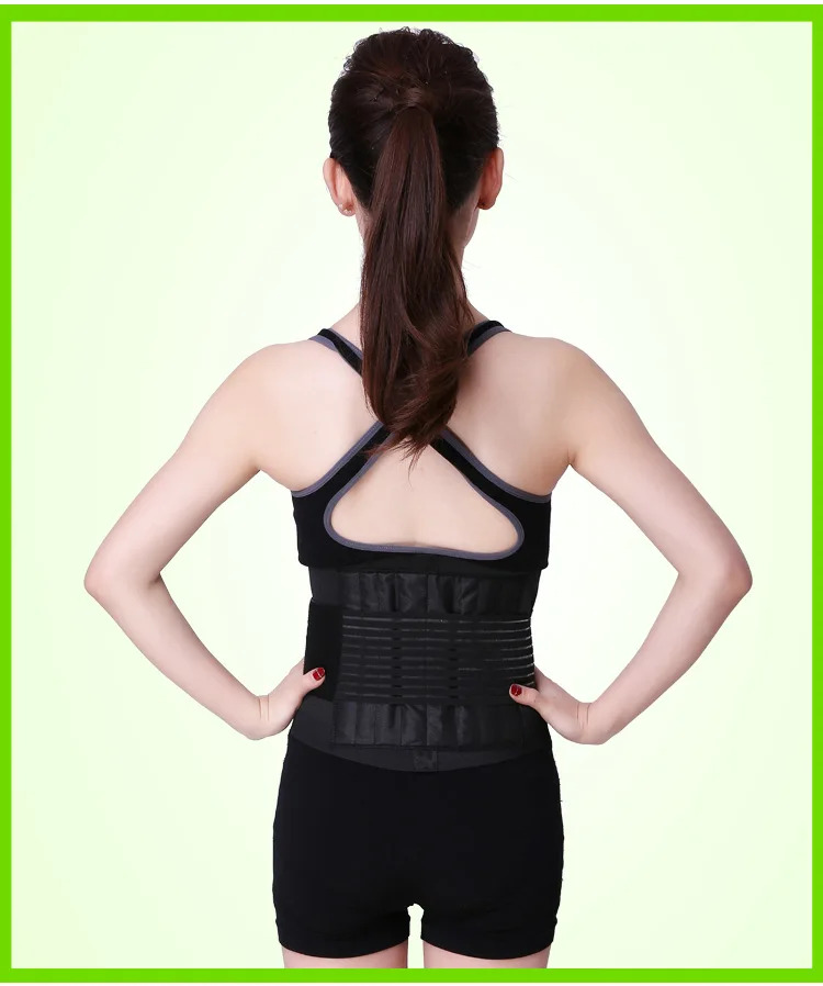 Спортивные аксессуары корсет для поддержки спины пояс ниже талии двойной регулировки поддержка для талии для Для женщин и Для мужчин