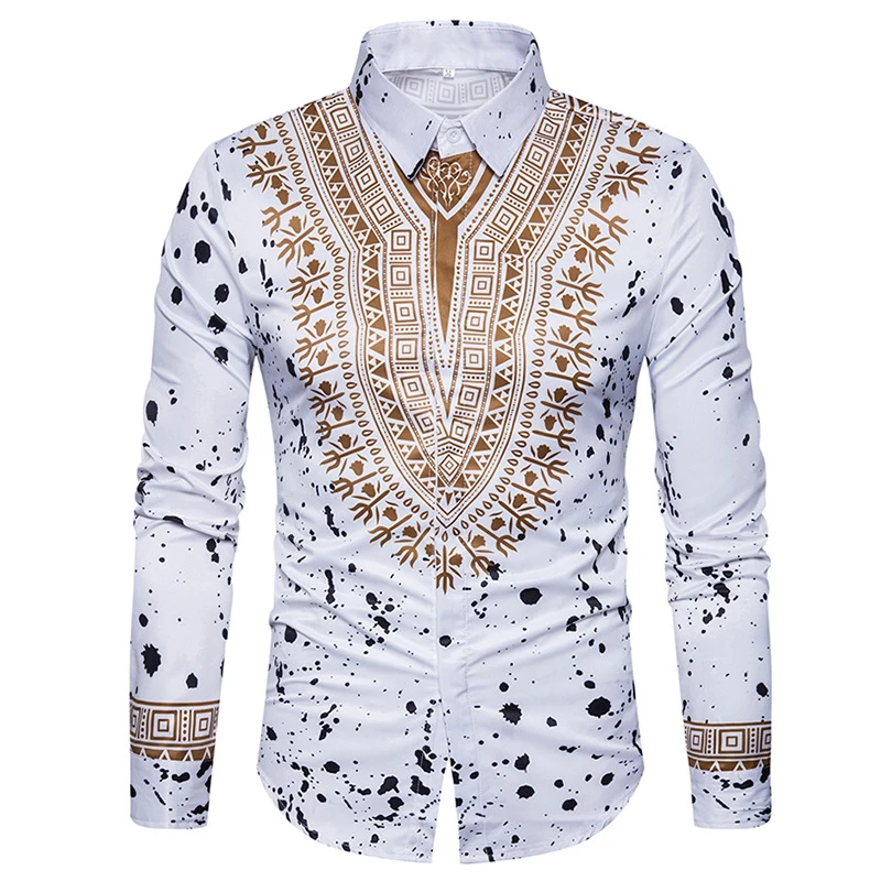 camisa blanca seda hombre