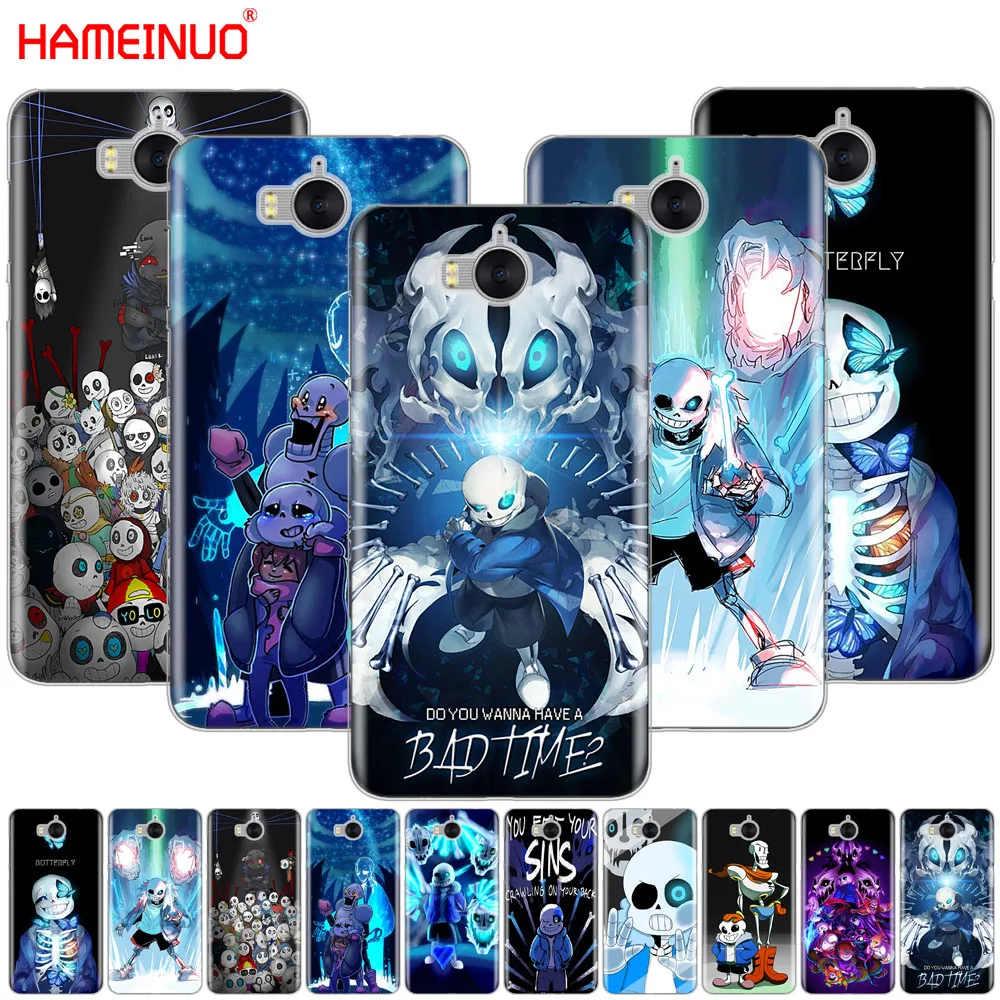 

HAMEINUO undertale papyrus sans doggo cell phone Cover Case for huawei honor 3C 4X 4C 5C 5X 6 7 Y3 Y6 Y5 2 II Y560 2017
