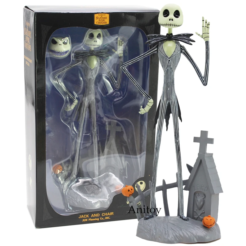 

The Nightmare Before Christmas Jack Skellington PVC Action Figure Collectible Model Toy Gift 12" 30cm