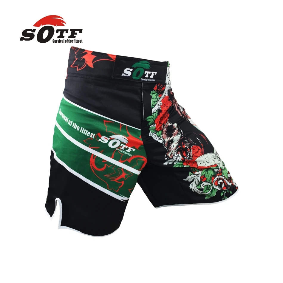 SOFT-green-the-Beast-mma-combat-training-boxing-breathable-sports-shorts-Tiger-muay-thai-boxing-shorts (1)