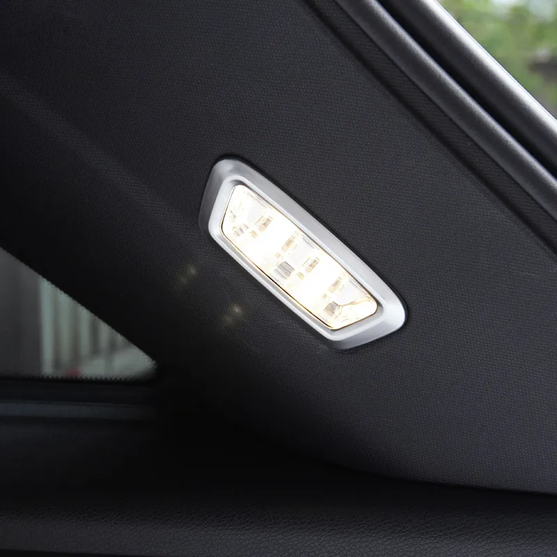 

Chrome ABS Car Trunk Tail Lamp Frame Decoration Cover Trim For Mercedes Benz GLC X253 2016-2018 Auto Interior Accessories