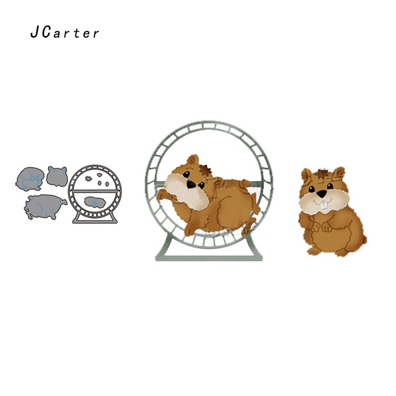 

JC Metal Cutting Dies for Scrapbooking Dies Lovely Squirrel Animal Craft Die Cut Card Making Stencil Handmade Album Paper Decor