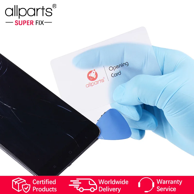 Original Plastic Opening Card for LCD Display Screen Seperat Open Tear