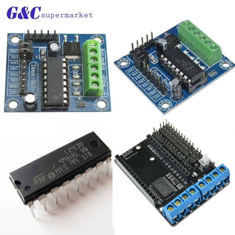 ESP8266 изолятор балки встряхивая 12E L293D мотор NodeMCU Плата расширения для Arduino UNO