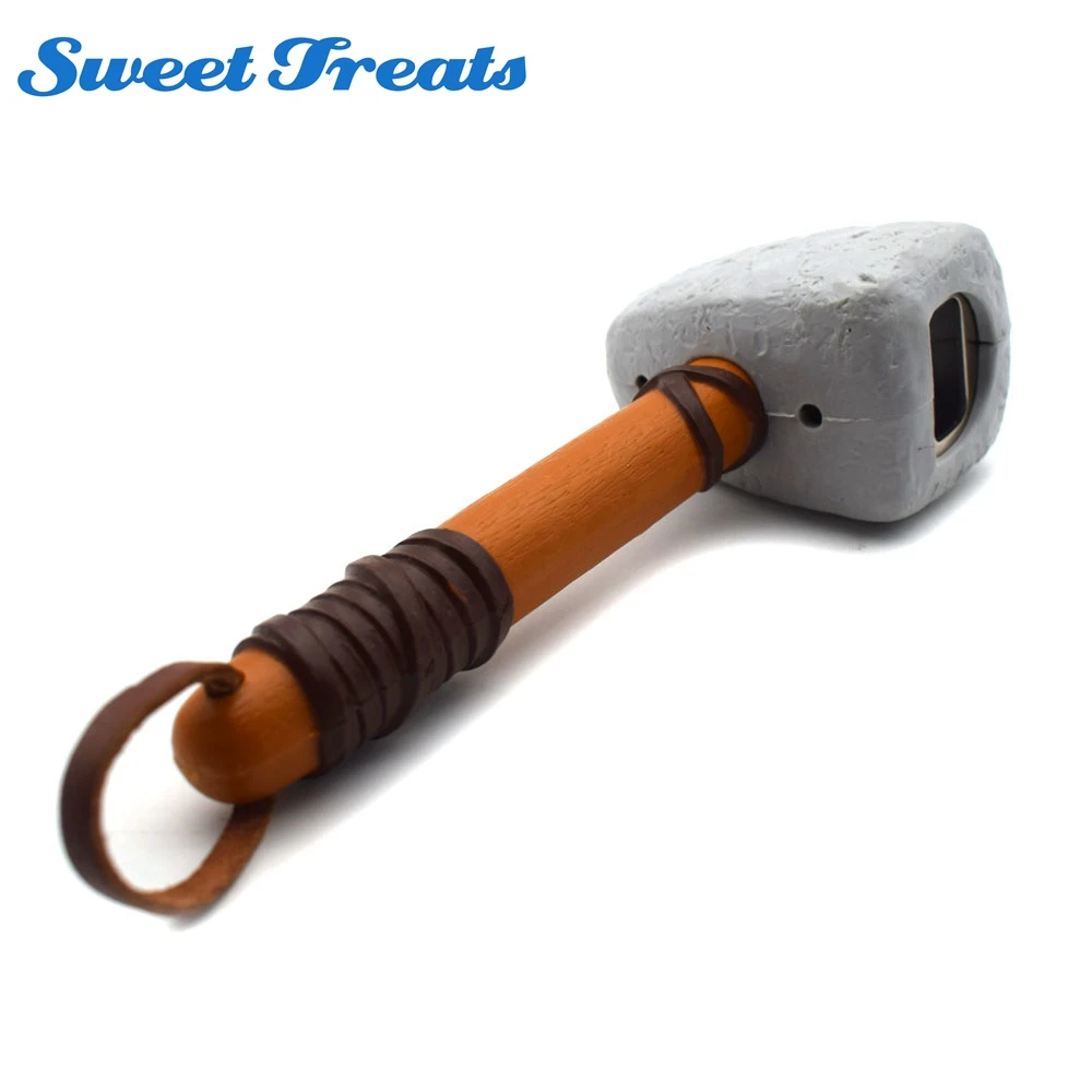 Лучший Sweettreats Творческий камень открывалки для бутылок пива молоток пещерный Бар Инструмент Кухня с ручкой