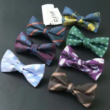 2pcs Noeud Papillon Gravata Borboleta Men Bow Ties Polyester Bow Tie For Men Brand Jacquard Bowtie Male Necktie Business Wedding