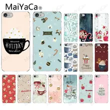 MaiYaCa теплый зимний праздник кофе на заказ фото мягкий чехол для телефона iPhone X XS MAX 6 6s 7 7plus 8 8Plus 5 5S SE XR